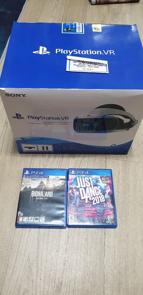 ps4 vr 신형 3번세트 시디2개 신품급--2