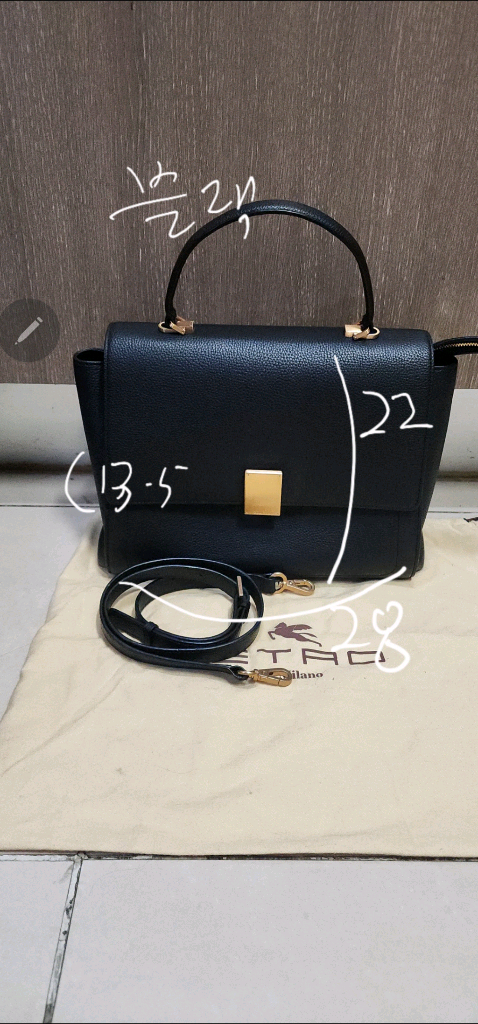 쿠론 탑핸들 숄더백--9