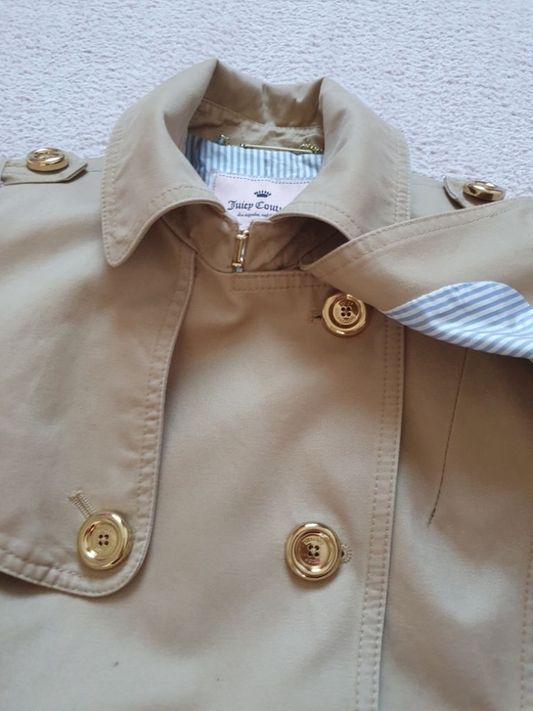 쥬시꾸뛰르 트랜치 자켓(44~55)--1