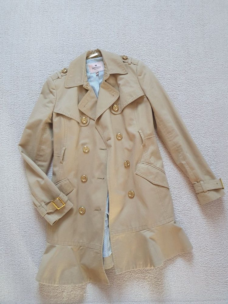 쥬시꾸뛰르 트랜치 자켓(44~55)--6