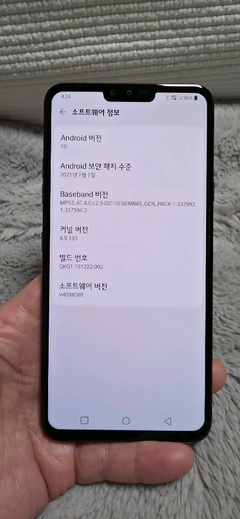 LG V40 스마트폰 신품급--4