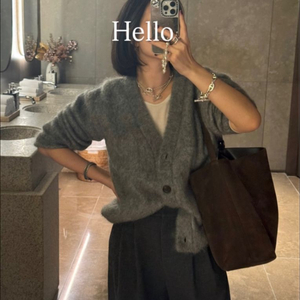 노미나떼 뉴욕 스웨이드 버킷백