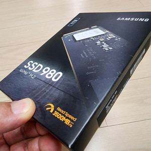 삼성 SSD 980 nvme M.2 1tb (미사용 새거)