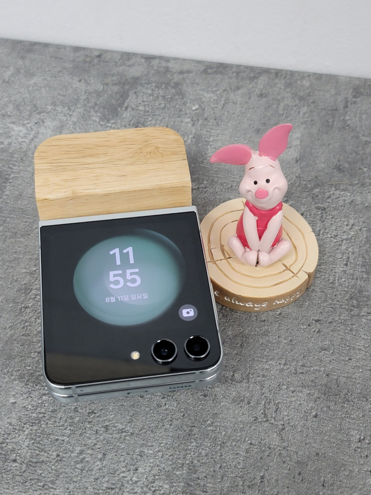 행사 갤럭시Z플립5 F731 민트 판매해요 중고폰--3