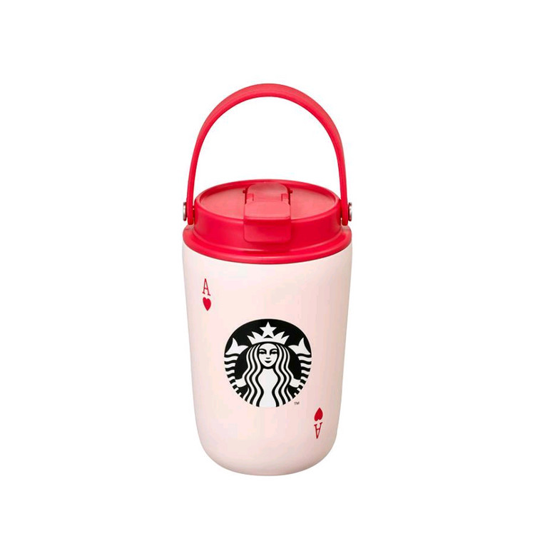 [택포, 쿠폰O] 스타벅스 - SS 하트풀 링고 콜드컵 384ml--1