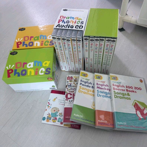 잉글리시 에그 영어 동화책 STEP 1,2,3,4,5 전집 200권 (CD+DVD+전구성품)