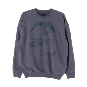 (새상품)아조바이아조 퍼플 AJOLICA Collage 스웨트셔츠 맨투맨