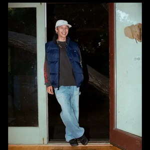 위캔더스 PUZZLE PUFFER VEST (BLACK) M사이즈