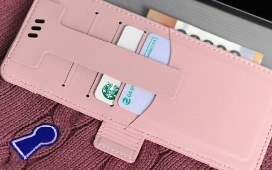 갤럭시 S26 카드수납 지갑 케이스 분실방지 가죽 다이어리 휴대폰 커버 핑크 이미지