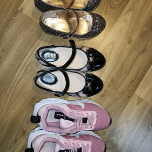 여아 신발 3켤레 세트