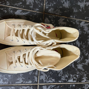 컨버스 꼼데가르송 255 흰색