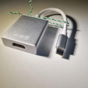 hdmi 젠더 C타입 to HDMI 컨버터, 고화질 이미지