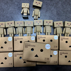 피규어 단보 한정판 마루이 9종 세트 일괄+ 단보 스탬프 danbo danboard 요츠바랑 캐릭터 토이 인형