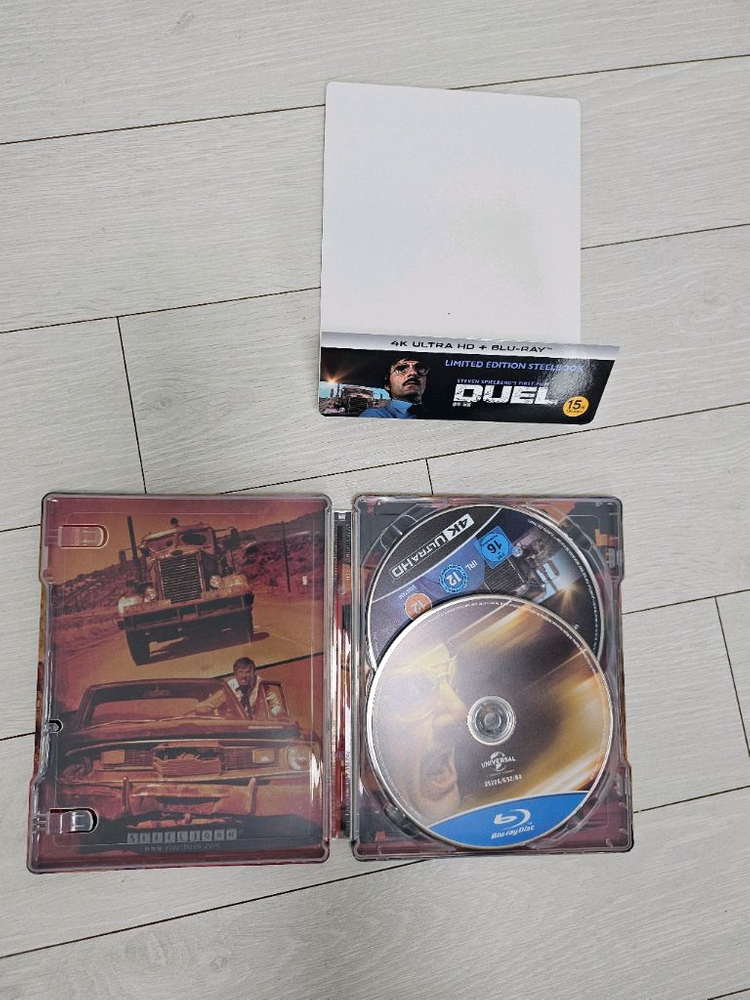 스티븐스필버그 결투 듀얼 스틸북 한정판 블루레이--1