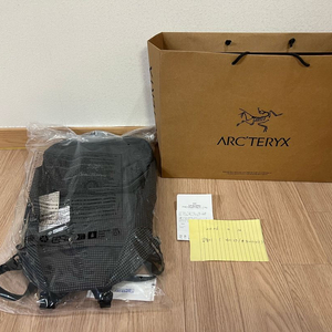 아크테릭스 컨실 15 백팩 블랙 새상품