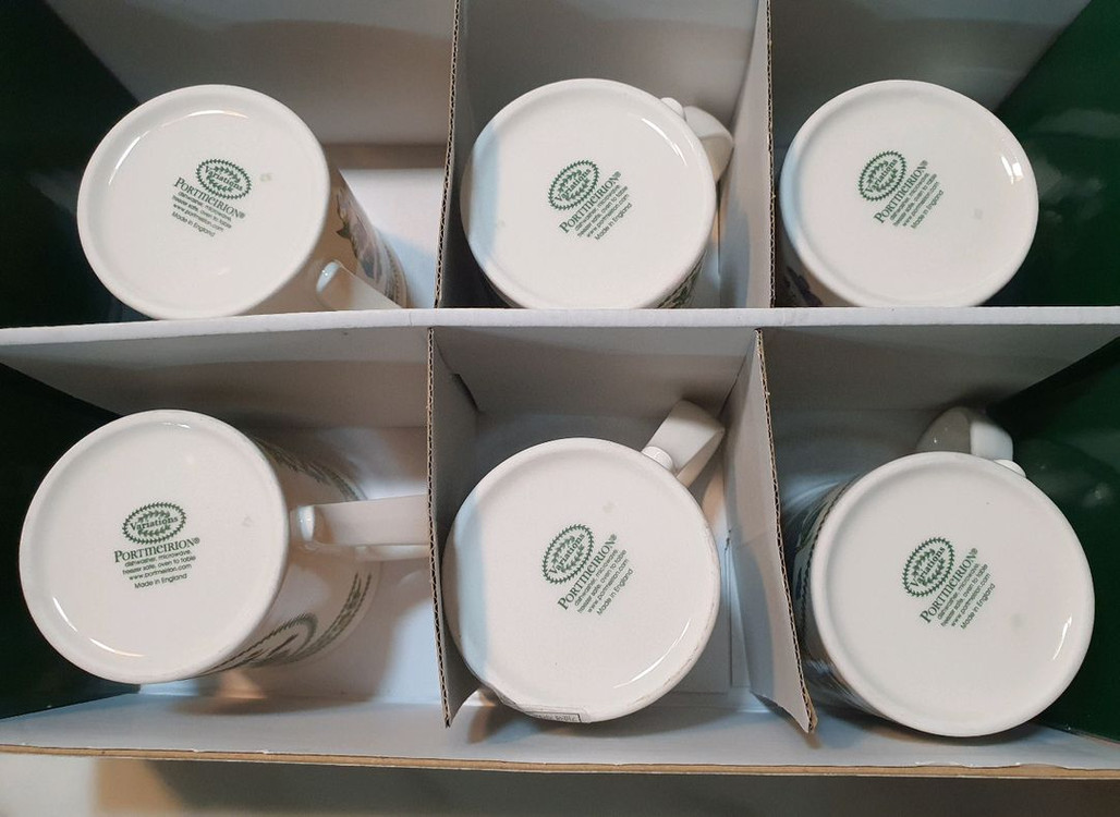 영국 뉴베리에이션BF일자 머그잔0.26L 6개새상품--2