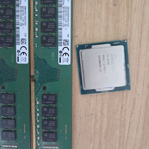 i5 6세대 cpu + 삼성 ddr4 8gb 2장
