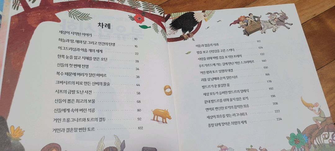 북유럽 신화 (미래엔아이세움) 이미지