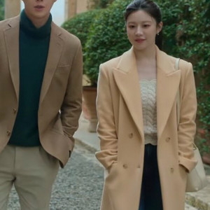 새상품)forte forte 캐시미어코트 1사이즈 (고윤정코트)