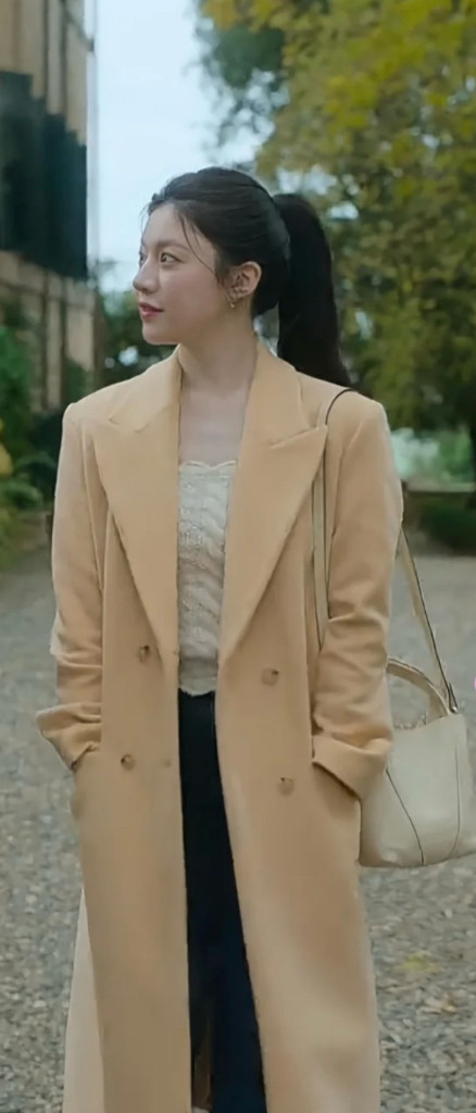 새상품)forte forte 캐시미어코트 1사이즈 (고윤정코트)--2