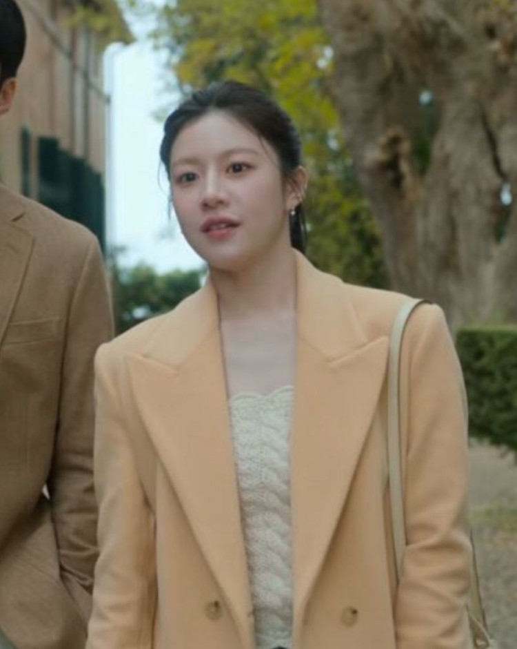 새상품)forte forte 캐시미어코트 1사이즈 (고윤정코트)--3