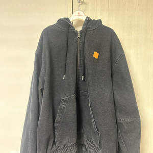 시그니처 TRS 태그 후드 집업