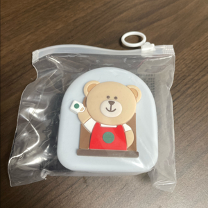 스타벅스 딜라이트 실리콘 파우치 키링