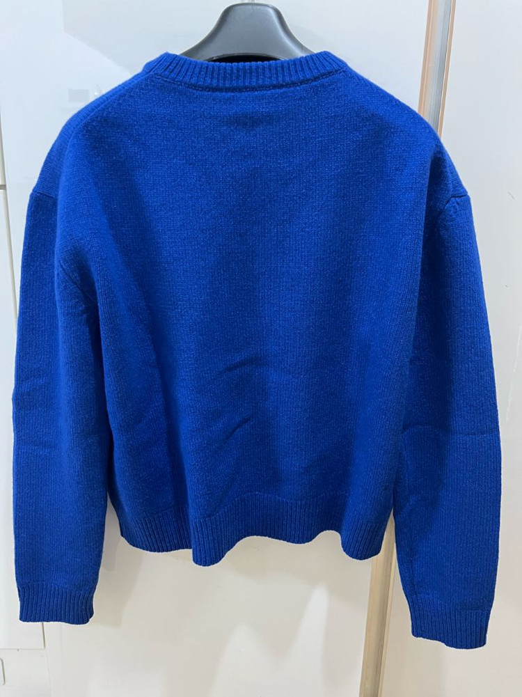 23fw 메종키츠네 블루니트 L(새상품급)--1