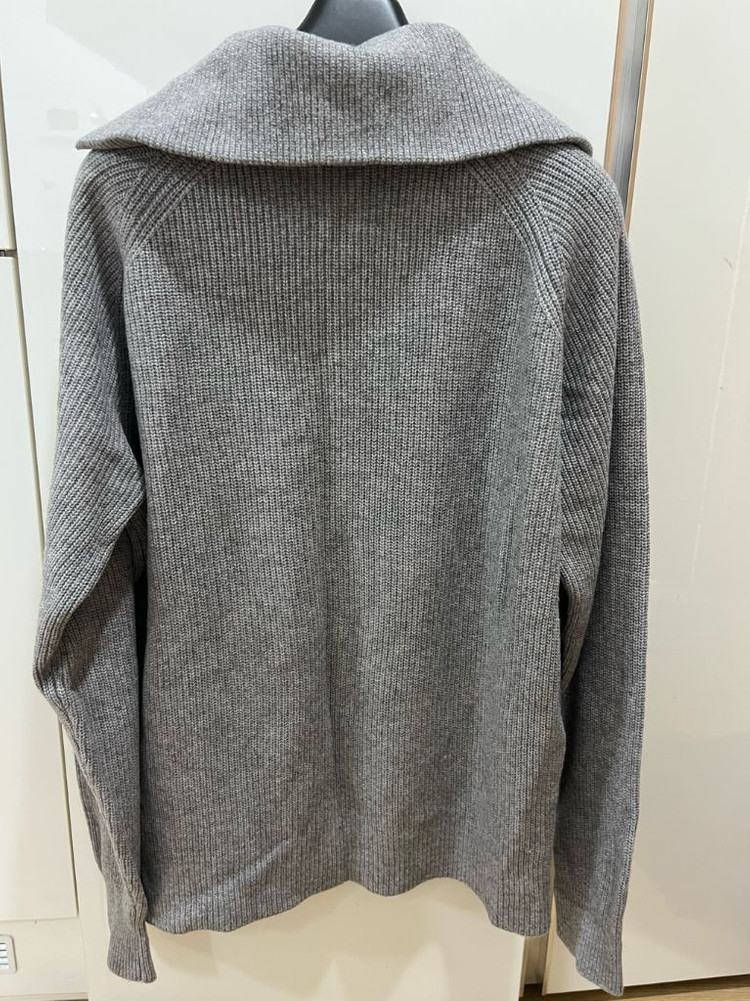 24fw 메종키츠네 캐시미어 반집업니트 L (새상품급) 이미지