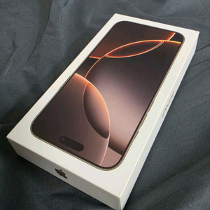아이폰16프로맥스 256gb 데저트 풀박(애케플O , 무음카메라)