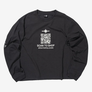 틸던 qr 롱슬리브 블랙