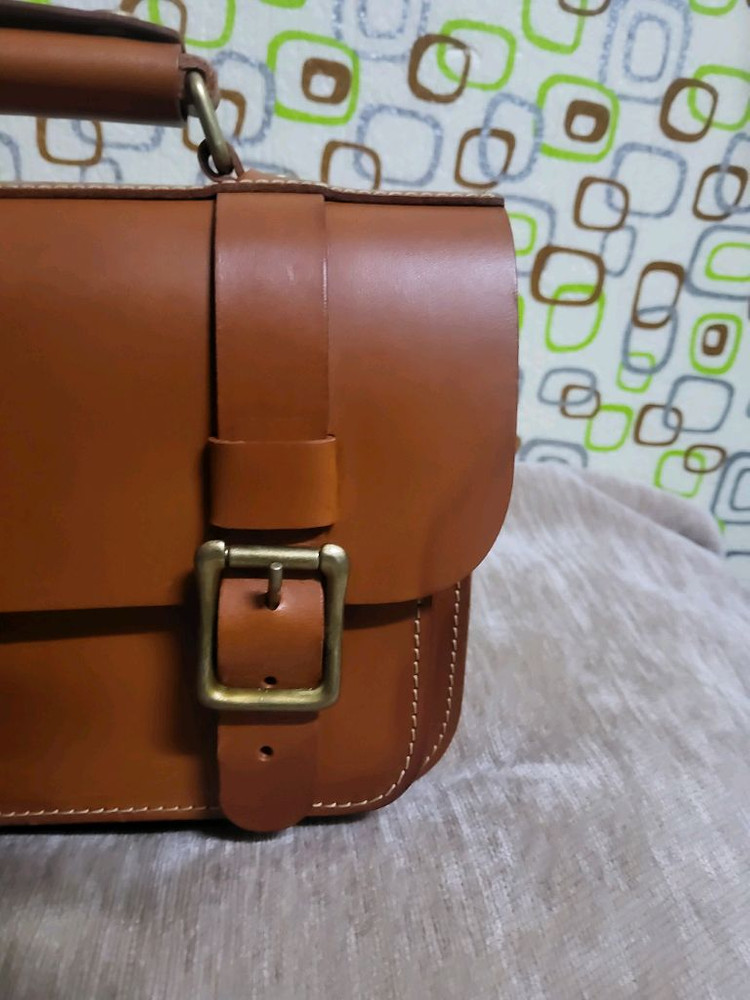 헤비츠 빅포켓사첼백 레디쉬브라운 스몰--3