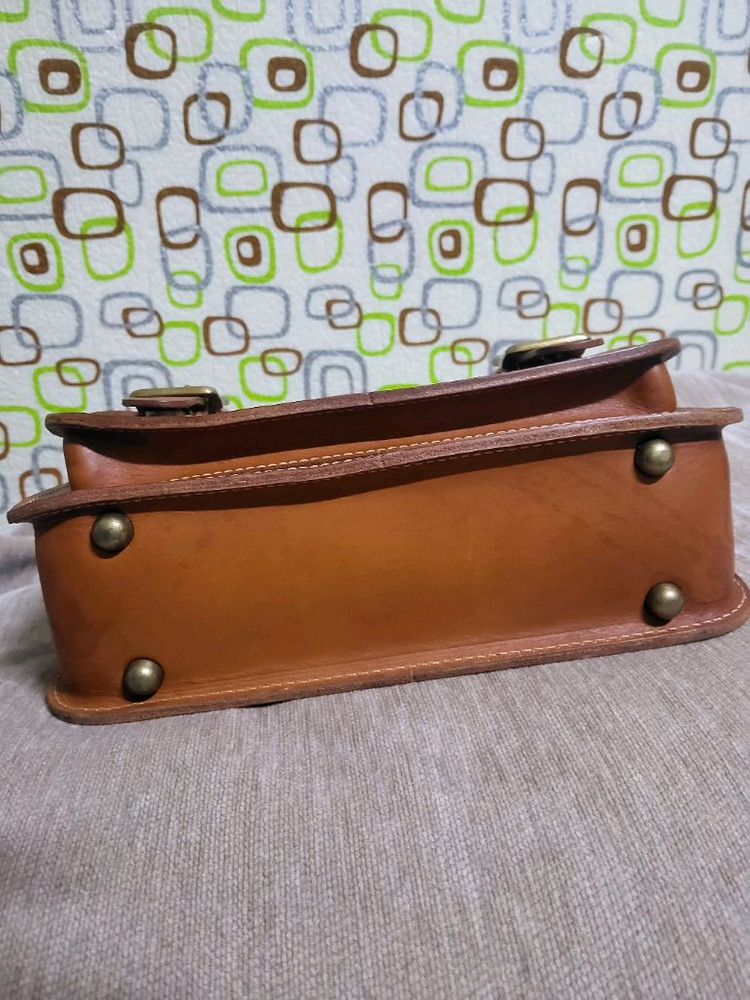 헤비츠 빅포켓사첼백 레디쉬브라운 스몰--6