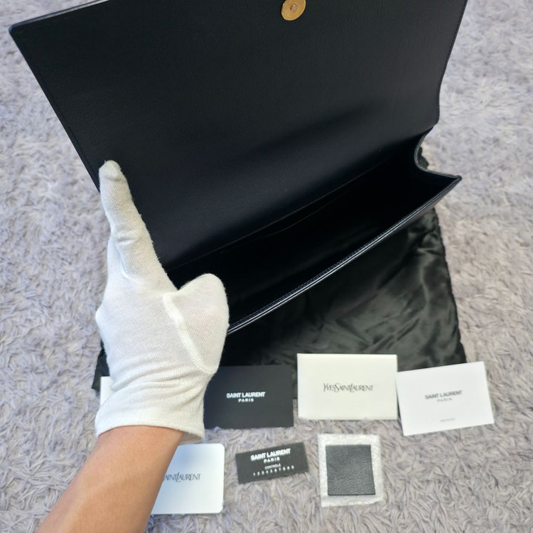 {CLOSET}[풀구성]생로랑 벨드쥬르 클러치백 이미지