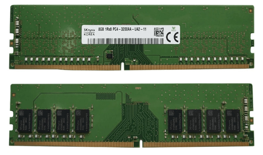 SK하이닉스 DDR4 8GB PC4 25600 3200 데스크탑 메모리 이미지