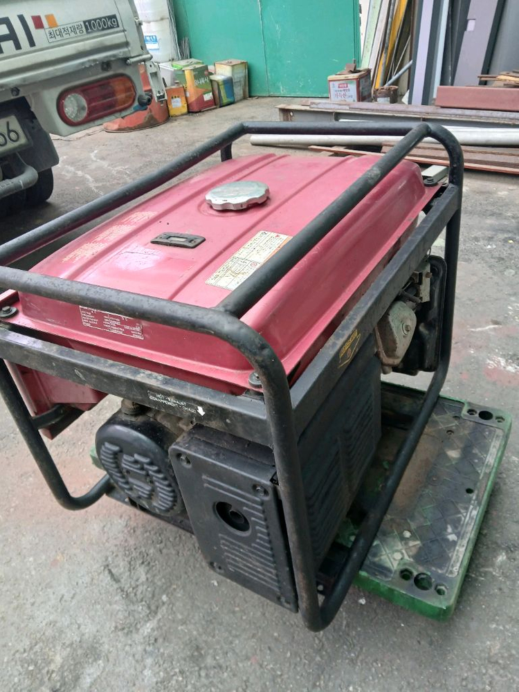 혼다 5kw 발전기 수동시동 이미지