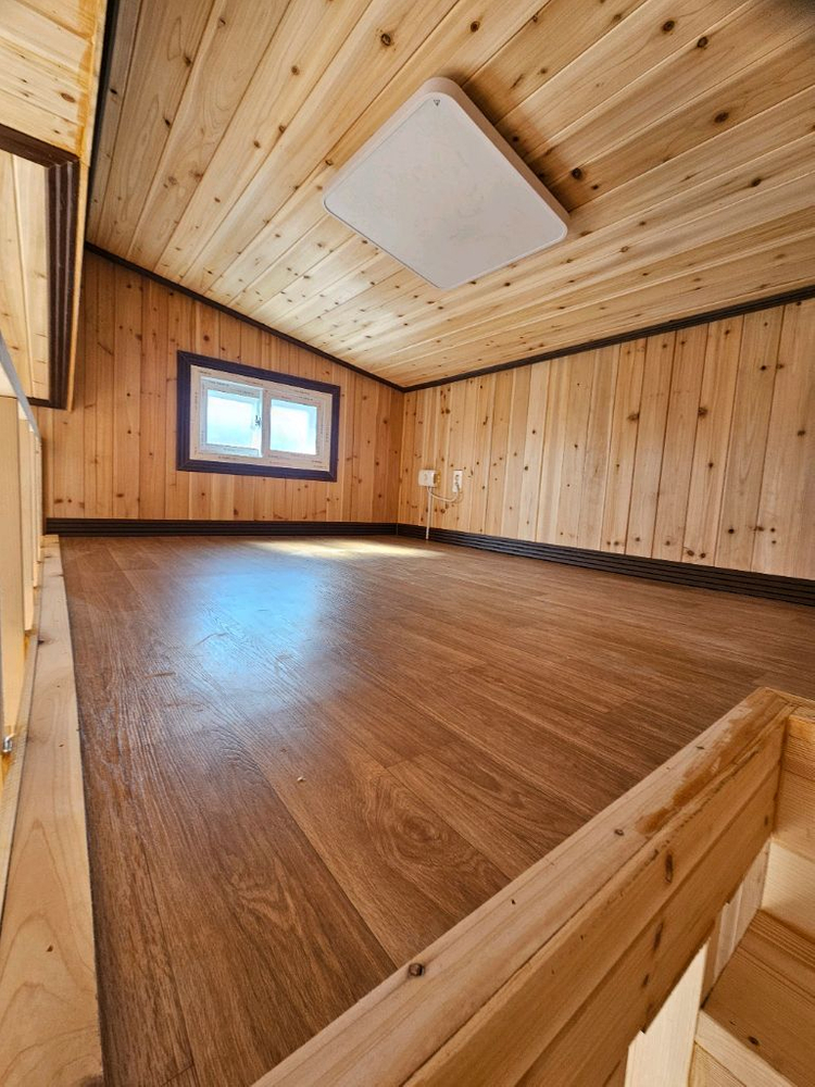 고급 3*7복층 농막, 이동식주택, 쳬류형쉼터, 컨테이너,세컨하우스 1500만원 이미지