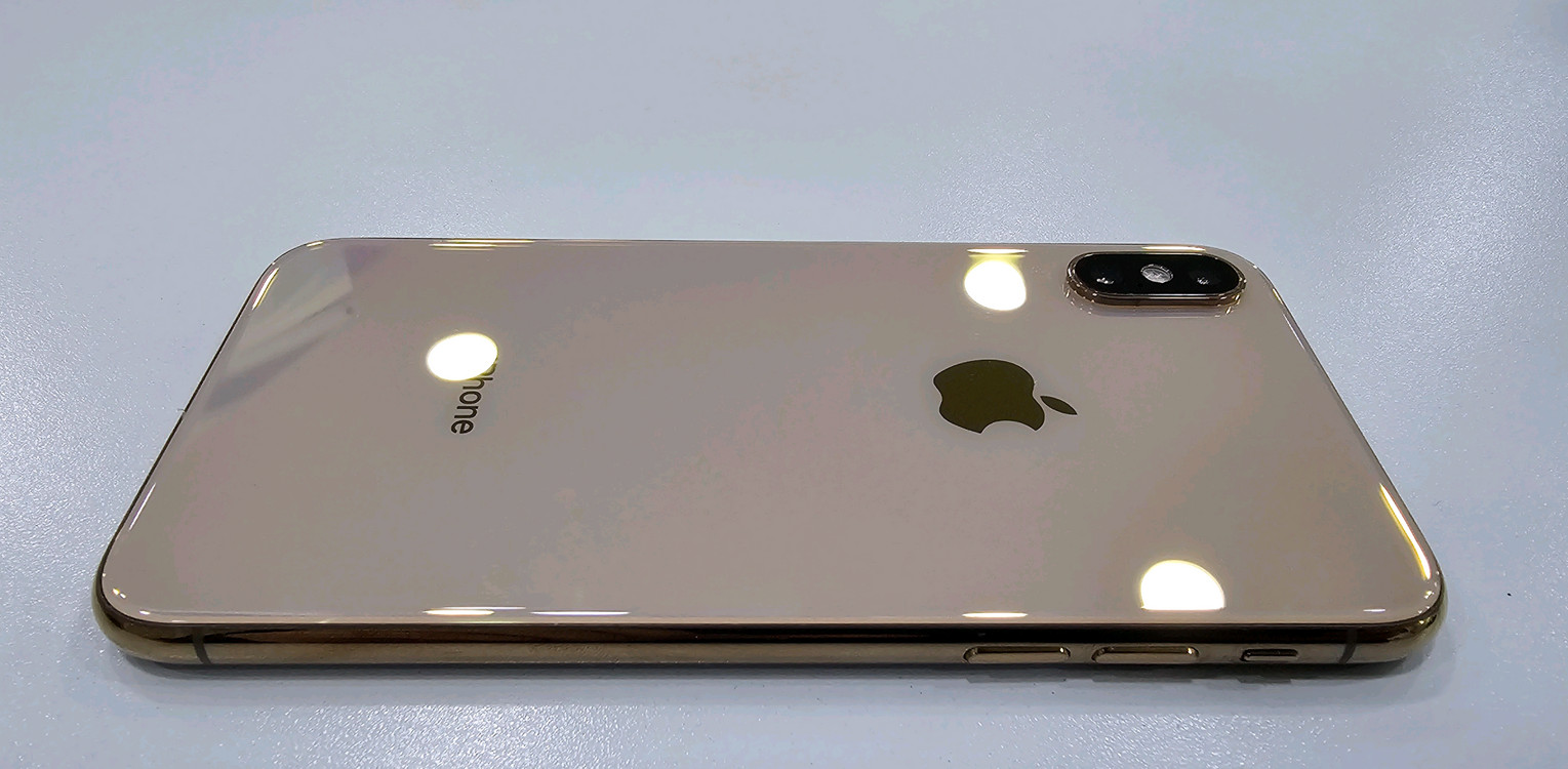 (정품) 아이폰XS 512GB 골드 S급 배터리100% 무음카메라 3utools 인증--9