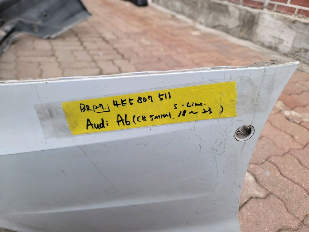 아우디 A6 범퍼 후범퍼 뒷범퍼 후면 범퍼 리어범퍼아우디 A6 C8 범퍼 후범퍼 뒷범퍼아우디 A6 C8 5세대 이미지