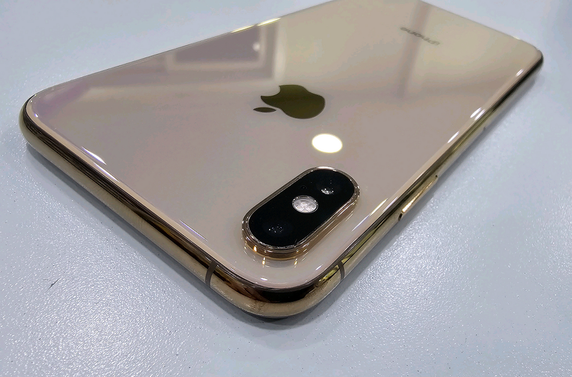 (정품) 아이폰XS 512GB 골드 S급 배터리100% 무음카메라 3utools 인증--2