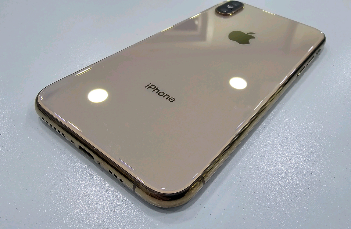 (정품) 아이폰XS 512GB 골드 S급 배터리100% 무음카메라 3utools 인증--4