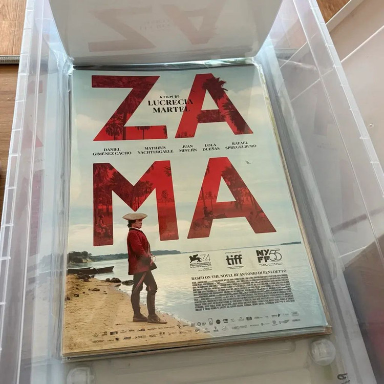 [정가이하]자마 뱃지 2종 아트하우스 패키지 A3포스터 아트하우스영화굿즈 이미지