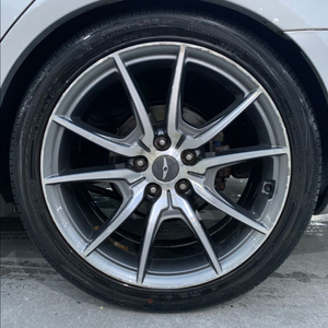 g70 순정 19인치 휠 현대 제네시스 프론트4짝 타이어 세트