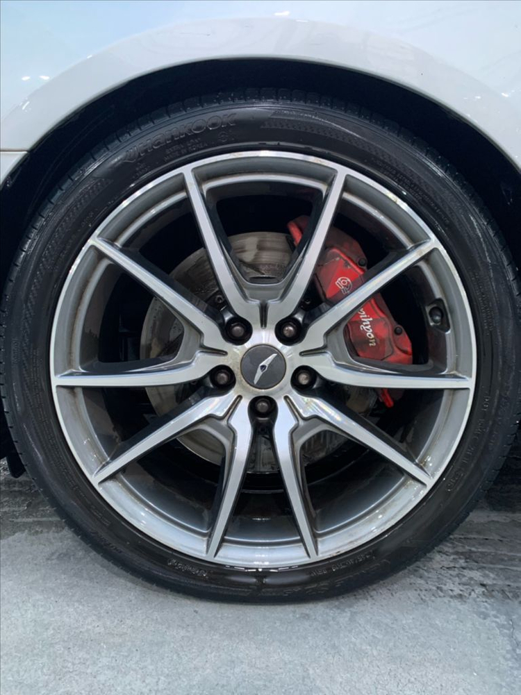 g70 순정 19인치 휠 현대 제네시스 프론트4짝 타이어 세트--1