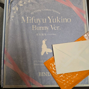 (미개봉/특전)바인딩 1/4 유키노 미후유 바니.ver 팝니다.설녀 binding 미소녀 성인 피규어 이미지