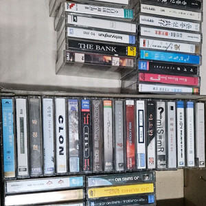 추억의 가요 카세트테이프들 일괄