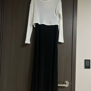 새상품 봄니트+A라인 원피스 세트