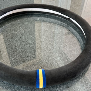 [볼악] 볼보 프리미엄 알칸타라 핸들커버(스웨덴국기)