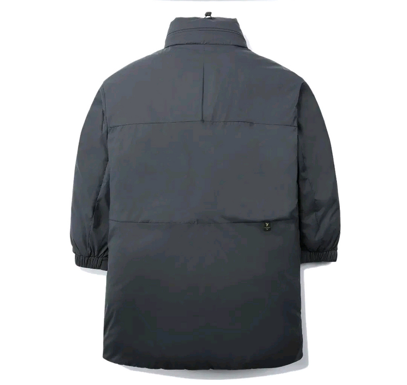 (새제품)K2 씬에어 롱 패딩 구스다운 공용 스톤그레이 90(남95,여66추천) 이미지