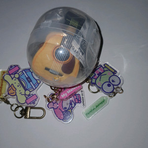 미개봉 새상품)동숲 동물의 숲 시계 가챠 kk, tk 기타 + 산리오키링